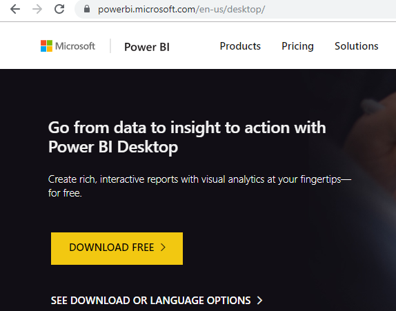 Power BI Tutorial Example 1-2