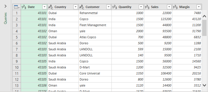 Power Query in Excel 1-4