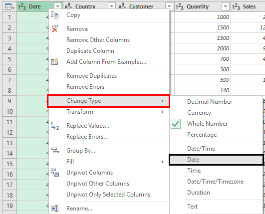 open power query in excel