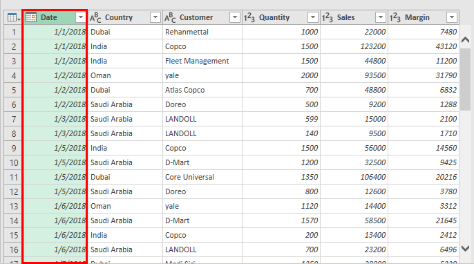 power query excel 2013