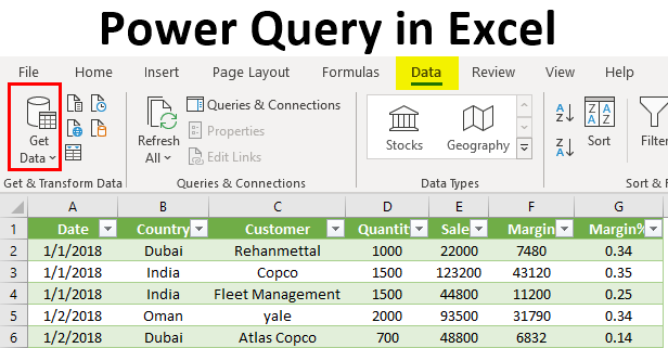 Power Query in Excel 