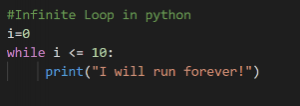Python Infinite Loop | Top 4 Types of Statements in Python Infinite Loop
