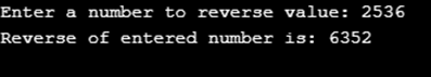 Reverse Number in C++-2.1