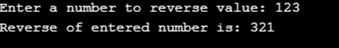 Reverse Number in C
