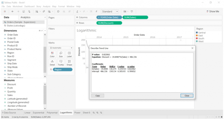 Trend Lines In Tableau | Learn How To Create & Edit Trend Lines In Tableau