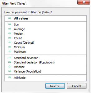 Types of Filters in Tableau | Know 6 Awesome Types of Filters in Tableau