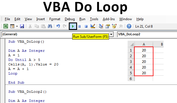 Vba Loop Example Code