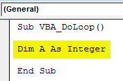 VBA Do Loop Example 1-2