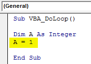 VBA Do Loop Example 1-3