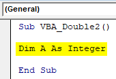 VBA Double Example 2-3