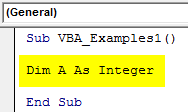 VBA Examples 1-3