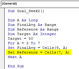 Reference Cell Range Example 2-10