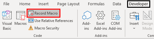 excel macro sample