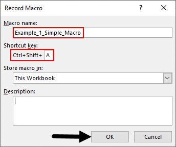 VBA Macros Example 1-3