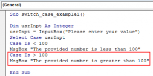 VBA Switch Case | How to Use Switch Case Statement in Excel VBA?