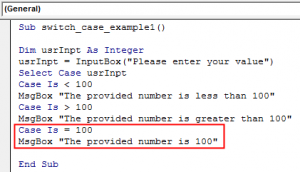 VBA Switch Case | How to Use Switch Case Statement in Excel VBA?