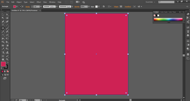 4. Using Layers Panel to Change Background Color