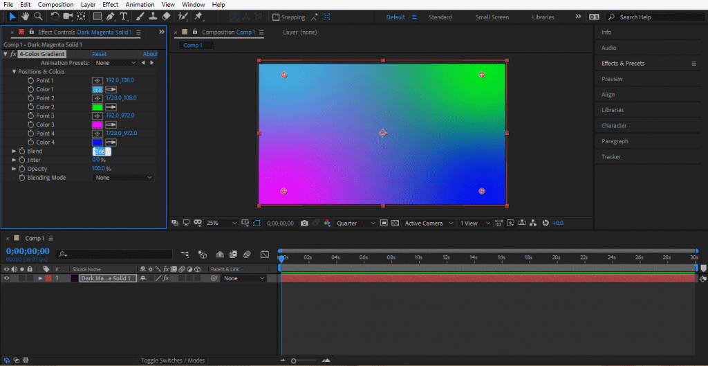 Background in After Effects Learn How to Edit and Animate Background