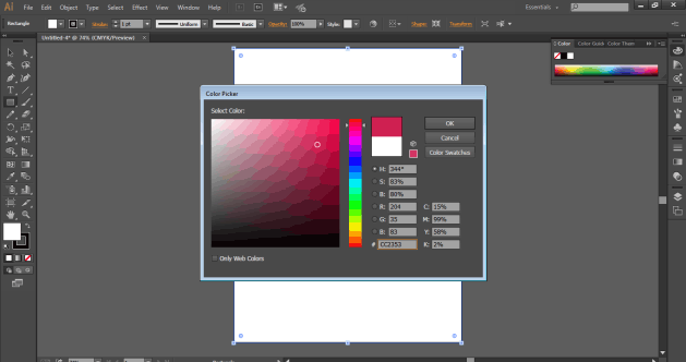 Change Background Color in Illustrator | Methods to Change Background