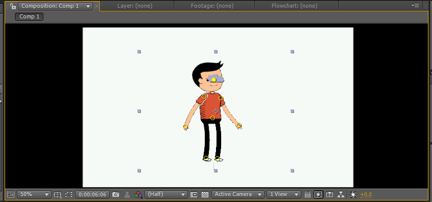 ctrl keyframe (2D After Effects Animation)
