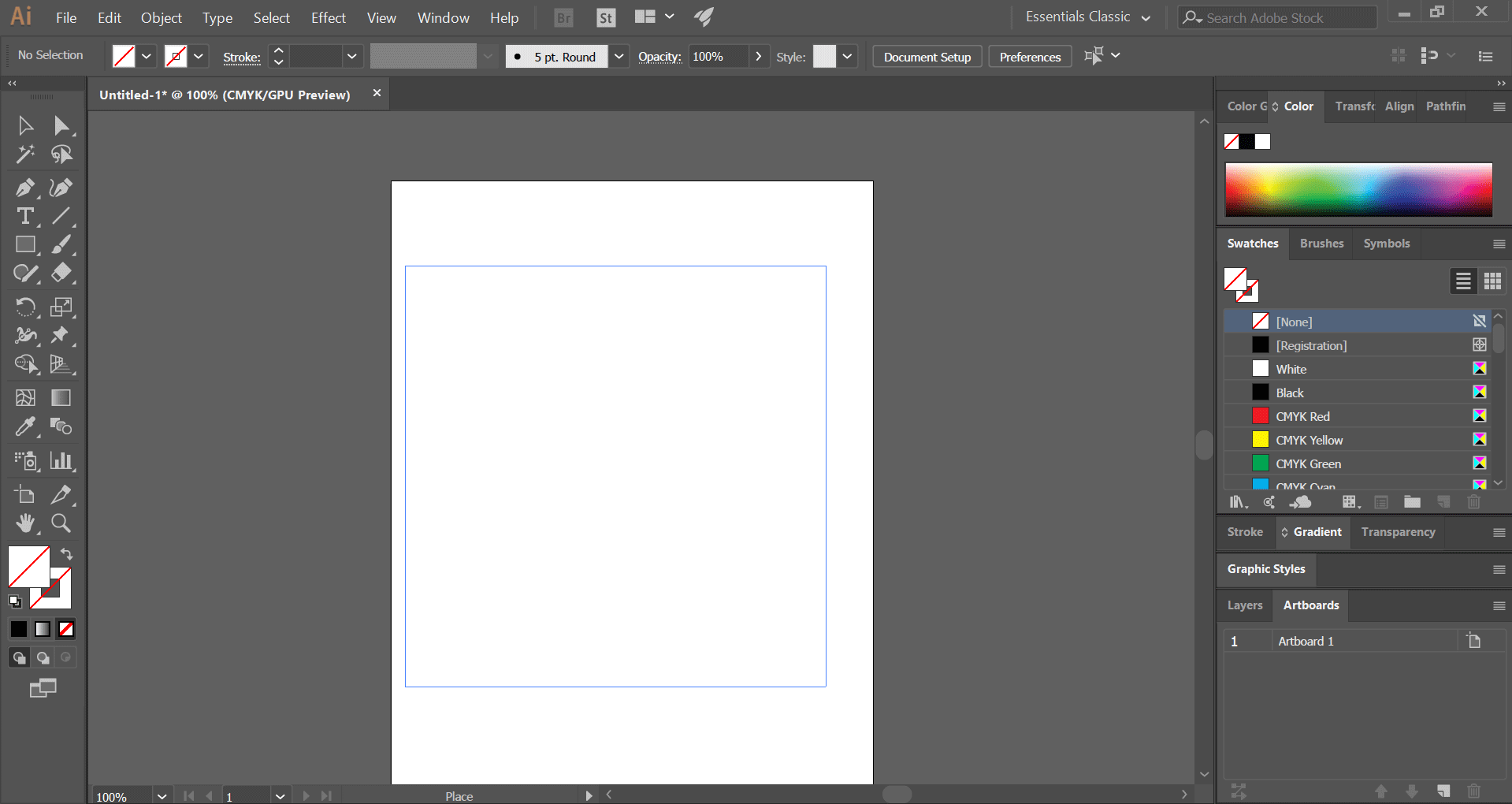 Placing the image (Insert Image in Illustrator)