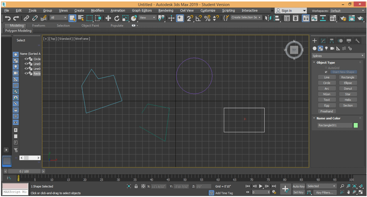 Где находится modify 3ds max