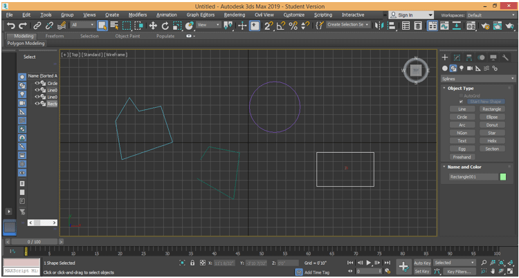 3Ds Max Extrude 5