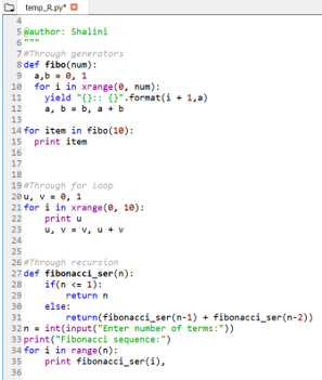 Fibonacci Series in Python 11