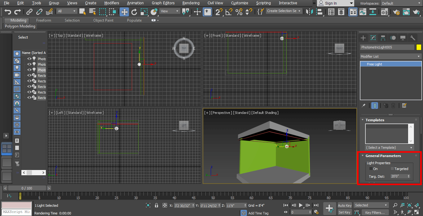 general parameter (Mental Ray in 3ds Max)