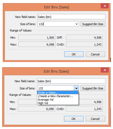 Histogram in Tableau