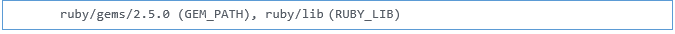 Ruby Libraries