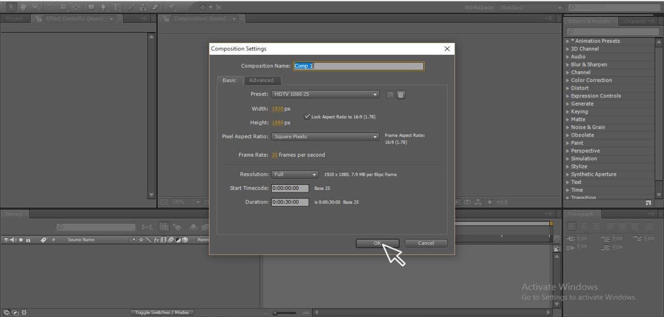 Adding Keyframes In After Effects Using Mask Animation For Keyframes