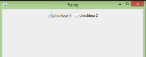 output2 checkbox java