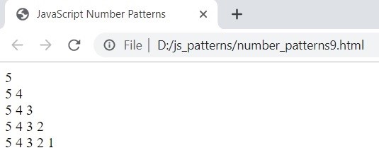 patterns in js 6