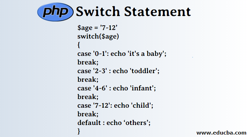 php switch case all