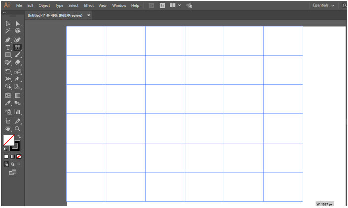 Illustrator Grid Tool 9