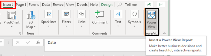 excel ribbon 