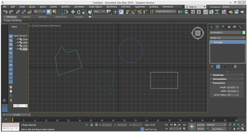 3Ds Max Extrude 7
