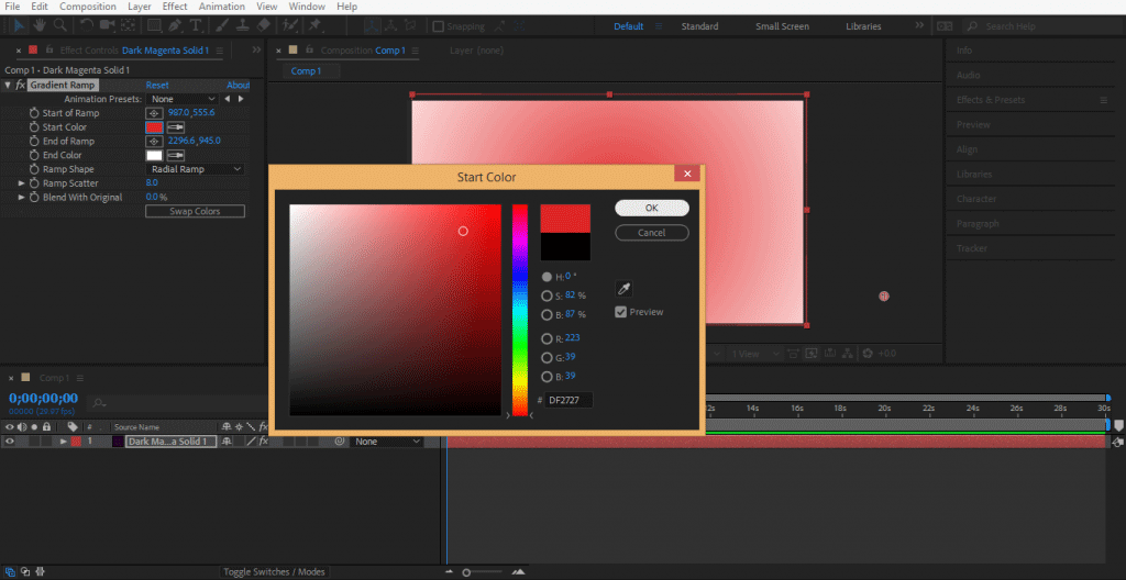 Background in After Effects Learn How to Edit and Animate Background