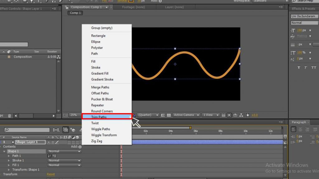 Adobe after effects pen tool как пользоваться