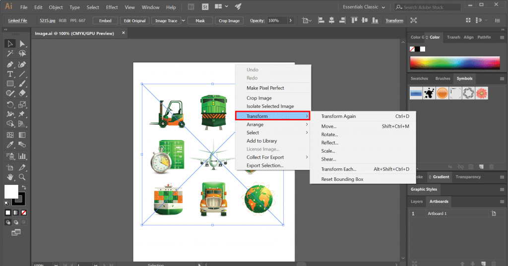 can you insert something for people to download in illustrator