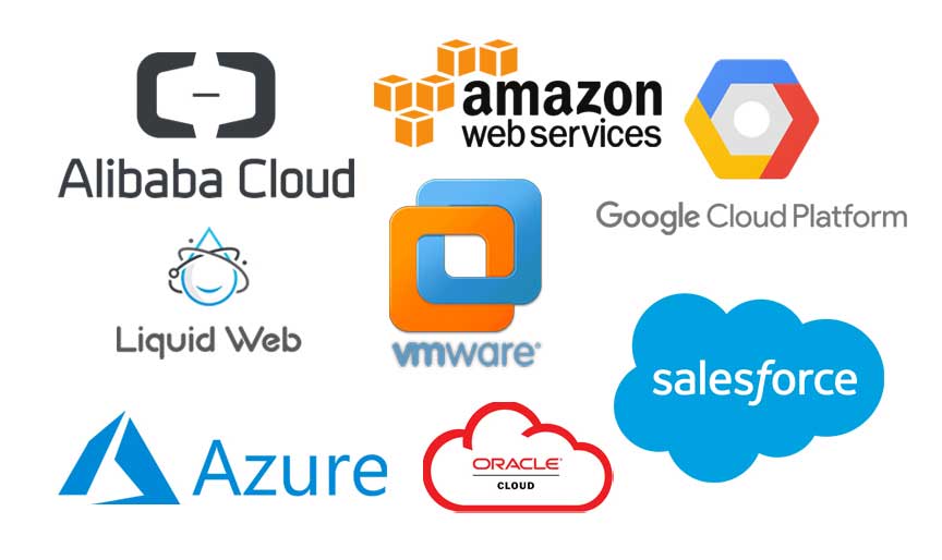List of popular Cloud Service Providers
