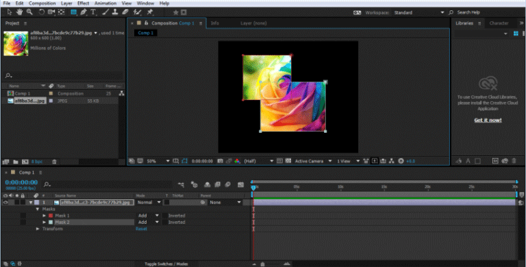 Rectangle Mask Layer Masking Layers in After Effects | Learn the Techniques for Masking Layers