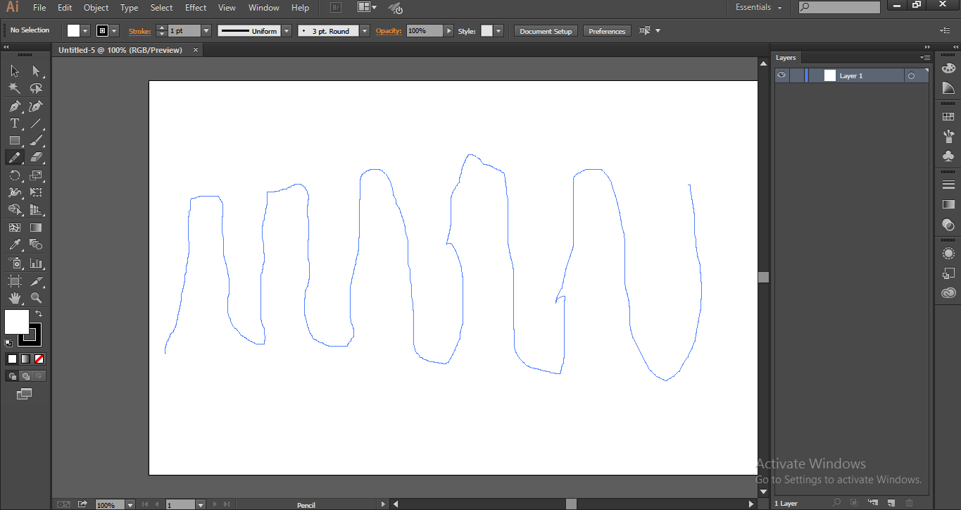 Adobe illustrator smooth tool