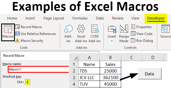 How To Create A Macro Report In Excel - Printable Online