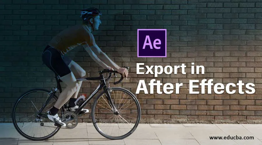 Export în After Effects