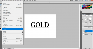 Gold Text Effect in Photoshop | Create an Easy Realistic Gold Text Effects