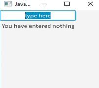 JavaFx Textfield
