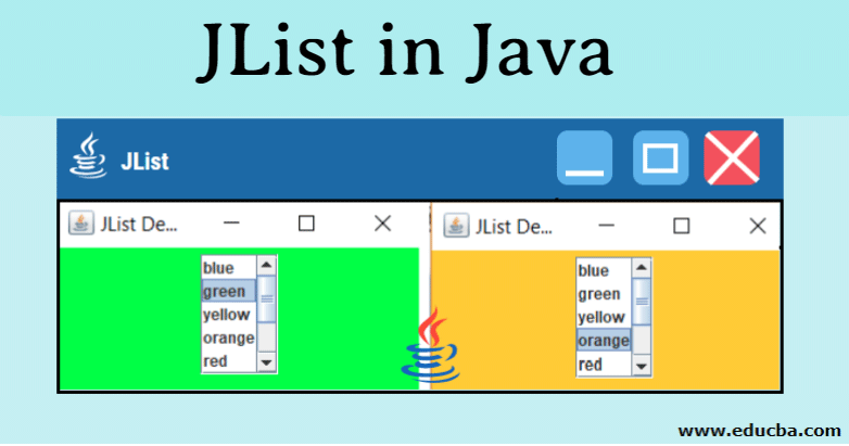 JList in Java