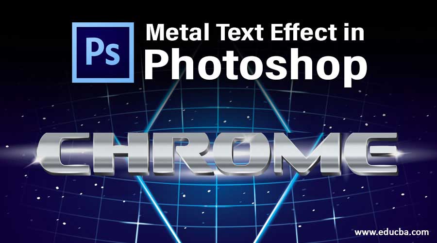 Metal Text Effect in Photoshop